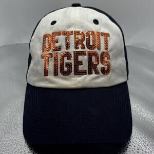 Victoria’s Secret PINK Detroit Tigers Hat Sequin Logo Y2K Neiman Marcus Cap